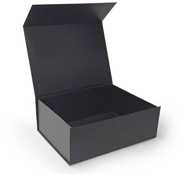 Custom Closure Gift Boxes Luxury Flap Lid Packaging Large