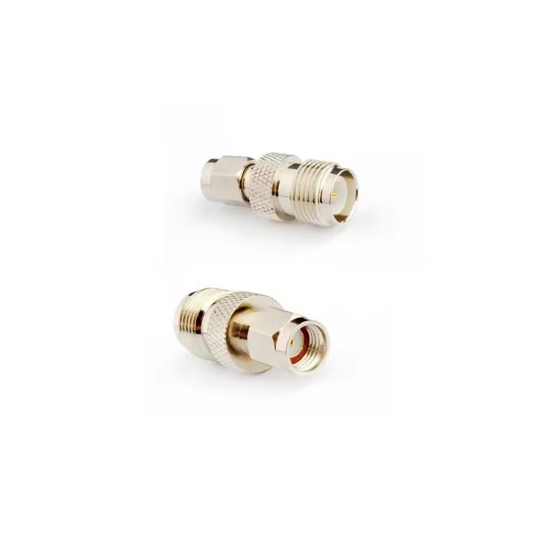 RF Copper RP- Male to RP-TNC Female Adapter Plug to Jack