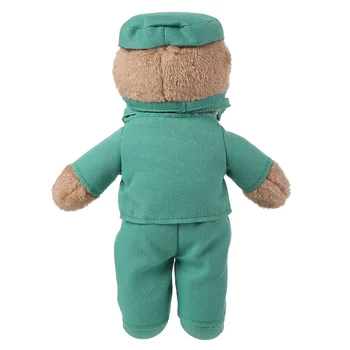 Cute Plush Doctor Teddy Bear Hospital Gift For Patient Soft Plush Nurse Teddy Bear