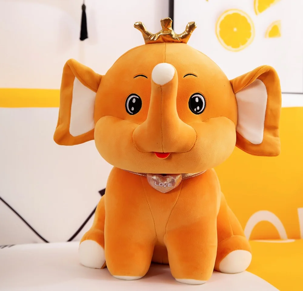 Wholesale Custom Lovely Baby Elephant Stuffed Animal Baby Elephant