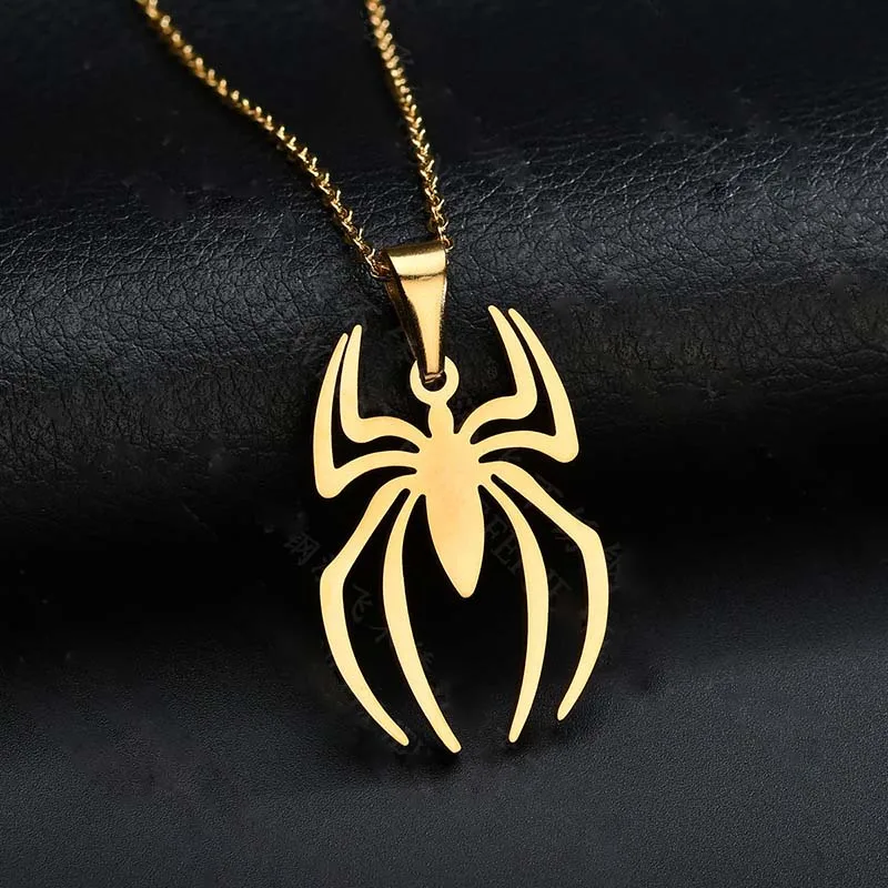 Spider Pendant Necklace