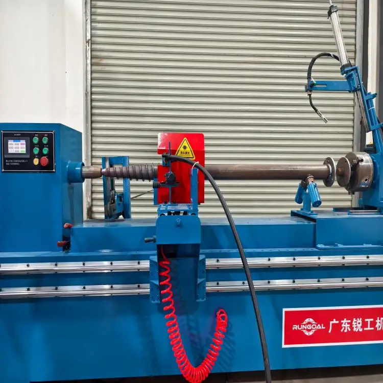 Rungoal Heavy Duty Helical Pile Ground Screw Blade Winding Machine ...