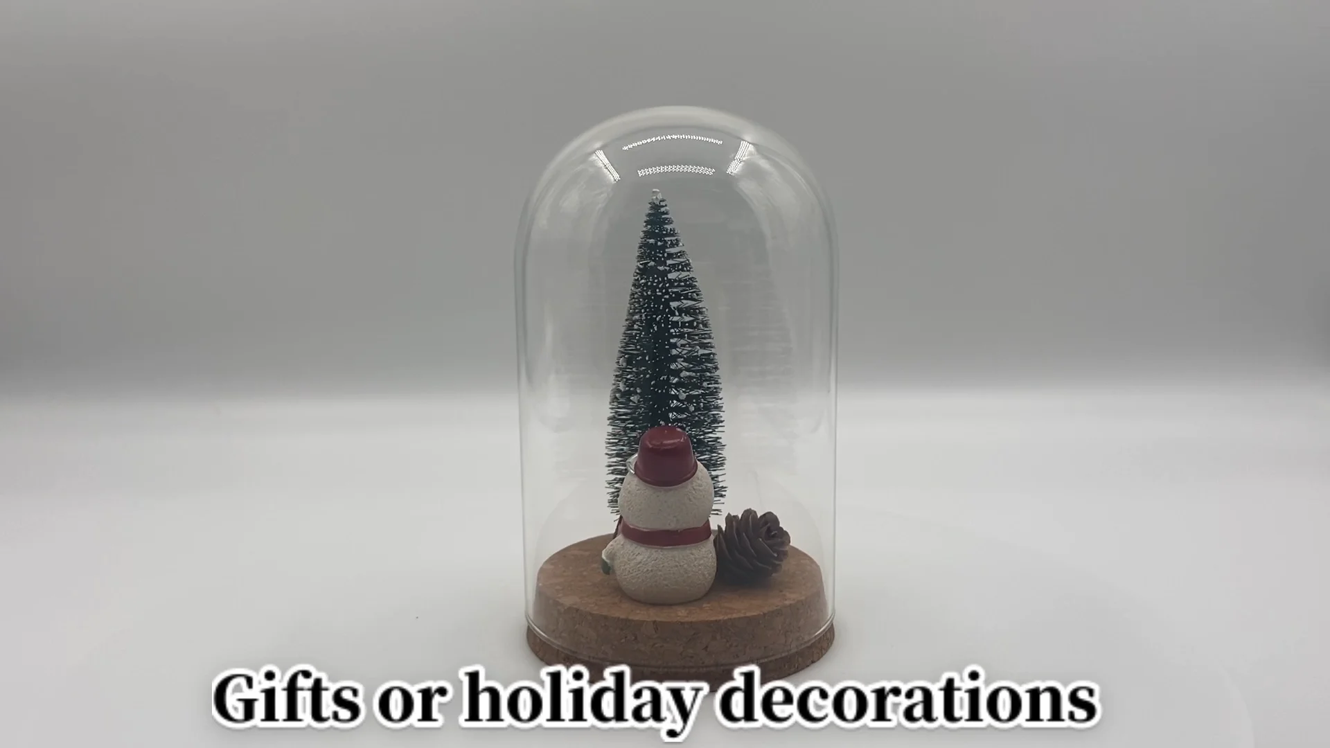 Wholesale Clear Glass Domes Mini Glass Cloche Dome Jar With Cork Bases