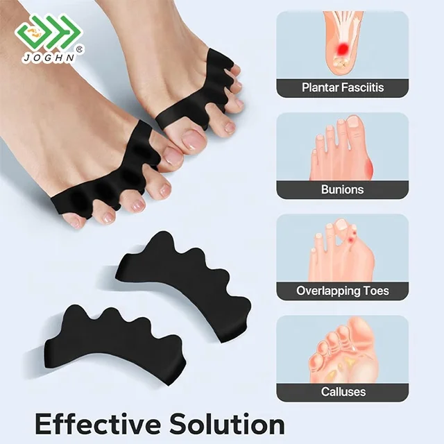 High Quality Unisex Comprehensive Hallux Valgus Correction Sole Protector Silicone Socks Protect Toe Straightener Foot Care