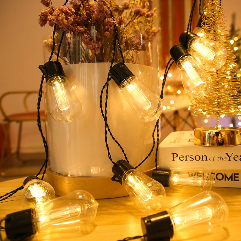 Flexional Starry Micro Wire Christmas String DIY Fairy Light Battery 20/40/50LED 