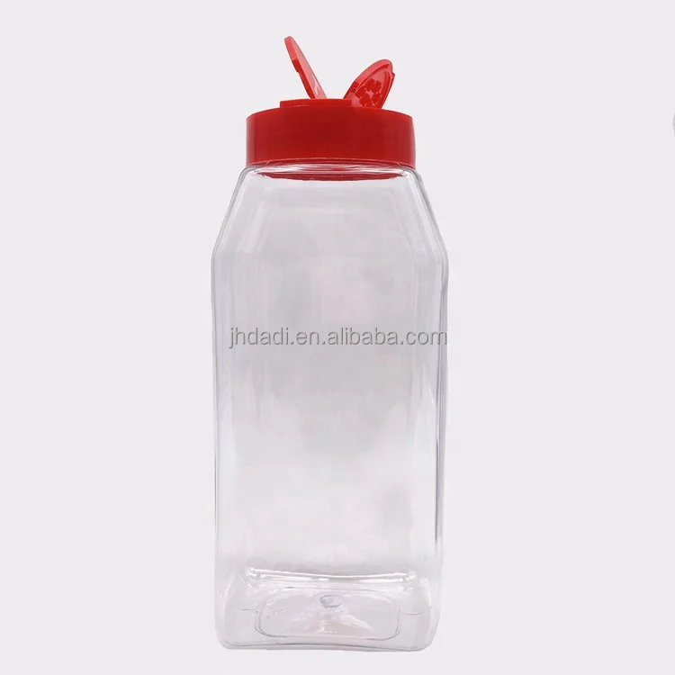 32 oz. Rectangular Plastic Spice Container