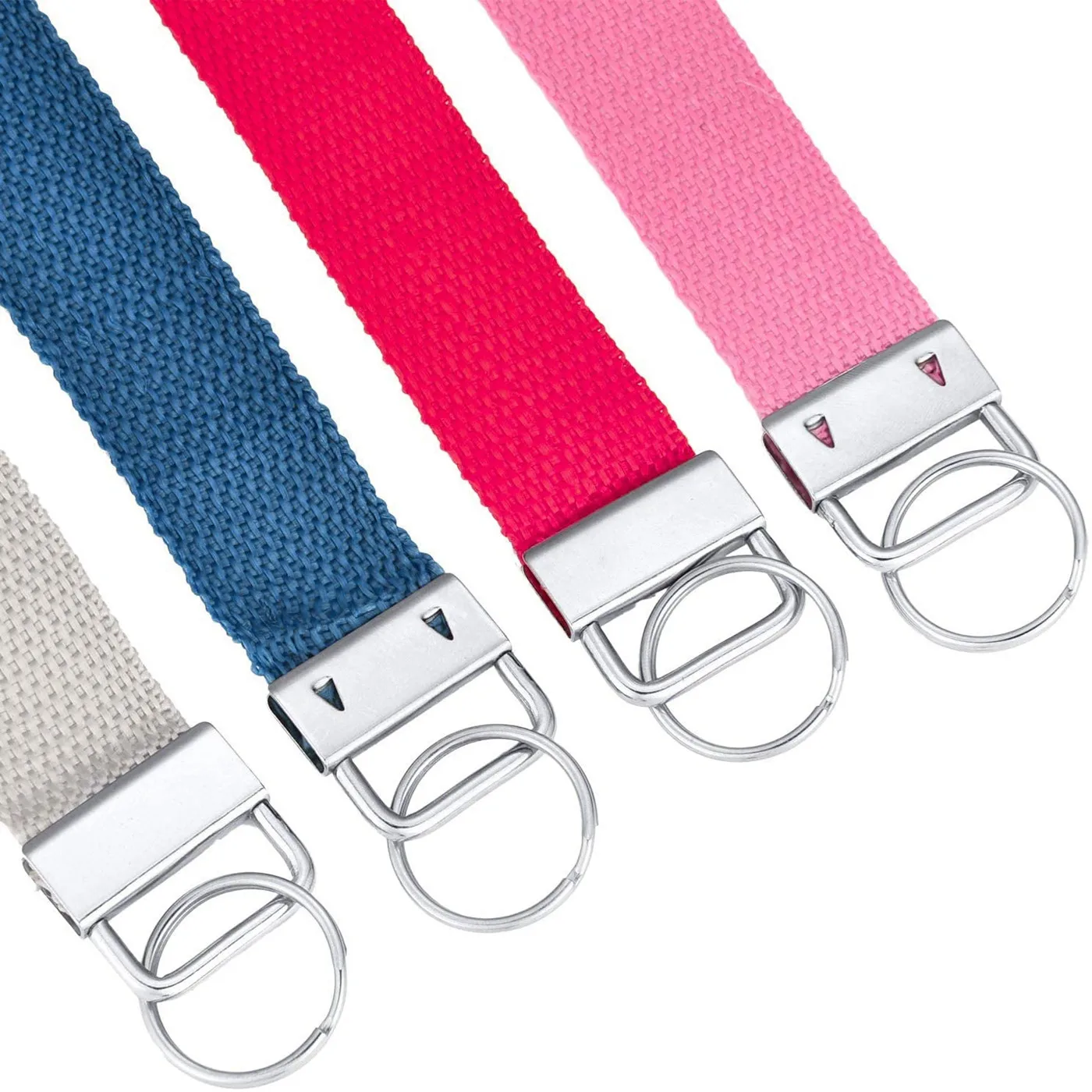 Key Fob Hardware for Wristlet Keychain, Key Lanyard and Key Chain Making Hardware Supplies