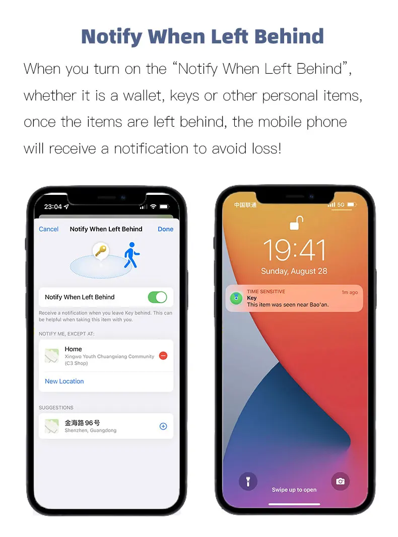 High Quality Key Finder Gps Device Car Alarm Tile Wallet Keys Alarm