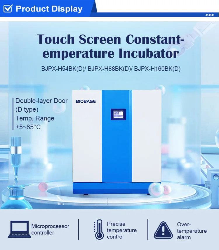 Biobase Touch Screen Constant-temperature Incubator Cost-effective ...