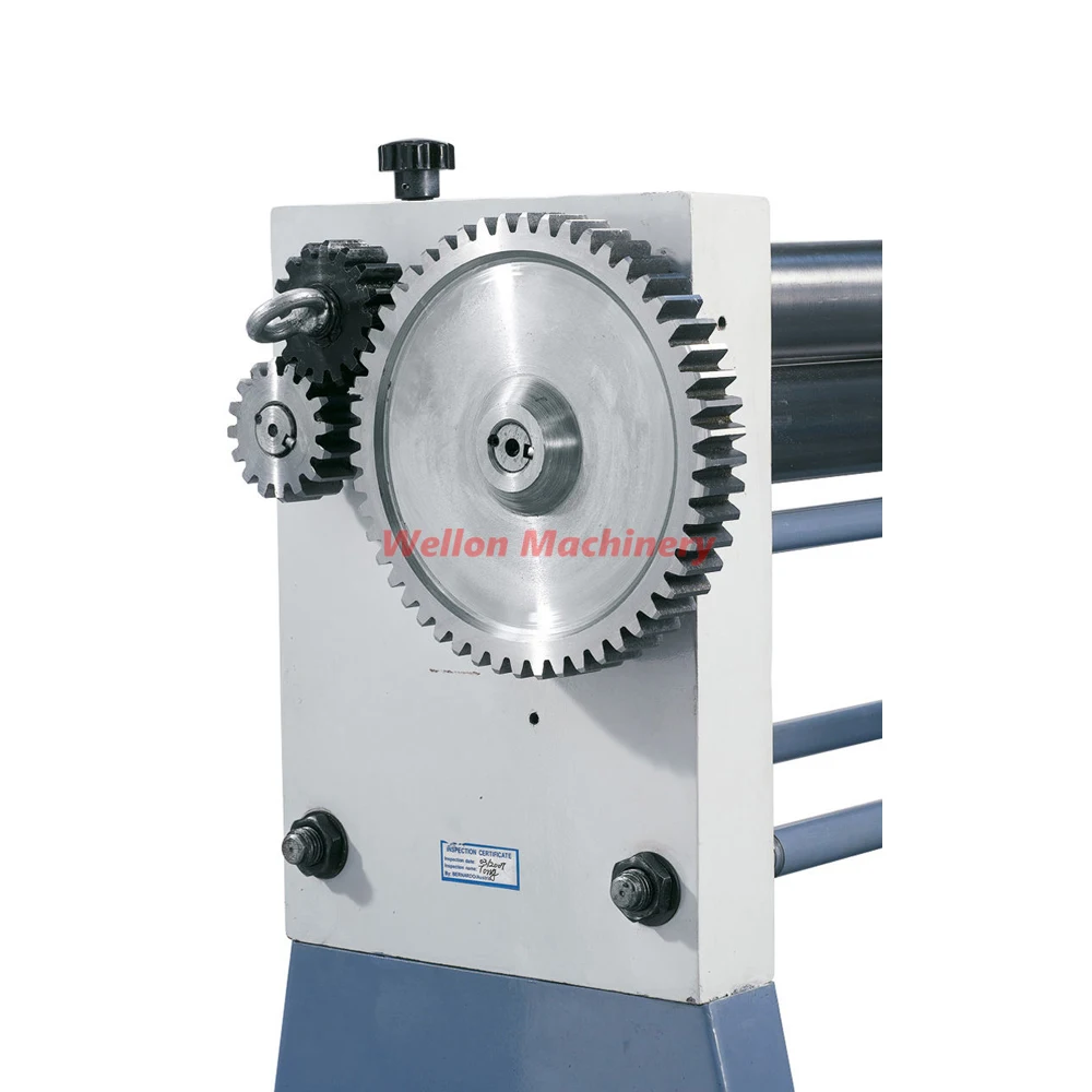 W01-2 Slip Roll Machine for Metal Sheet Plate Processing Manual Rolling Machine