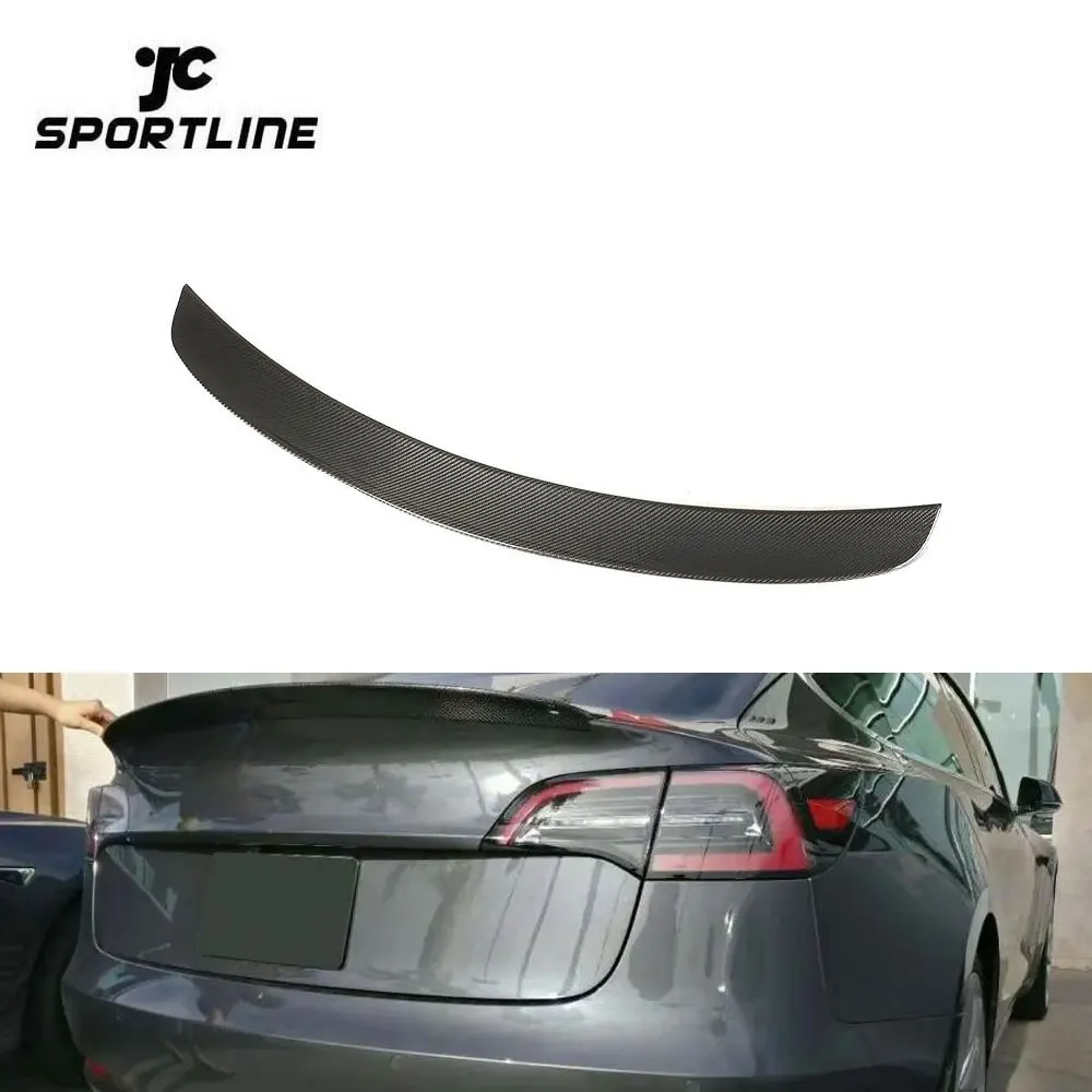 T Sportlineテスラ モデル3 US生産版 カーボンリアディフューザー