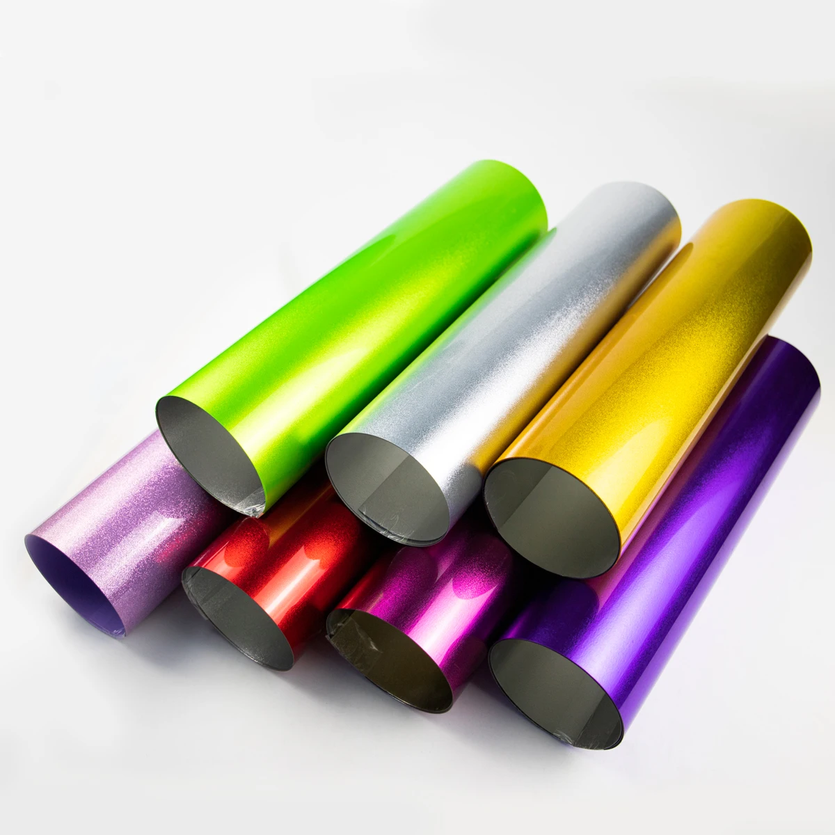 High Quality Transparent Plastic Sheets Custom Size Rigid Color Sparkling Pvc Sheet for Drum Wrap