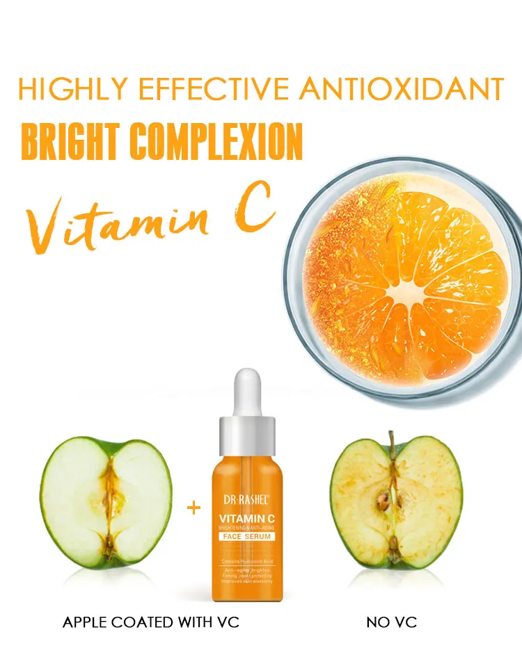 DR RASHEL Brightening Vitamin C Serum For Face Firming Makeup Primer Serum