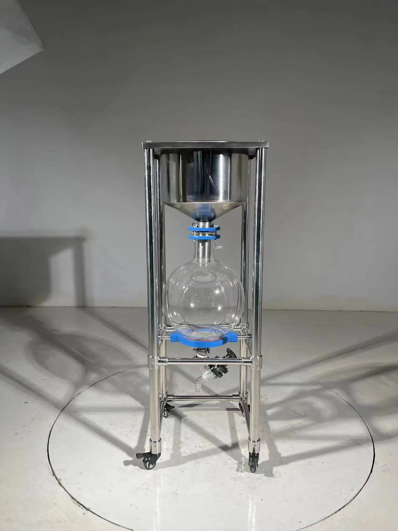 YUHUA Large Vacuum Filter Filtration Assembly 10-50L with Stainless Steel Mesh Funnel