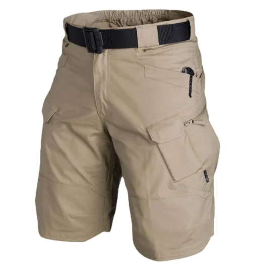 Wholesale Summer Outdoor Tactical Shorts Solid Color Training Quarter Pants Men's Cargo Shorts146_voghion.com