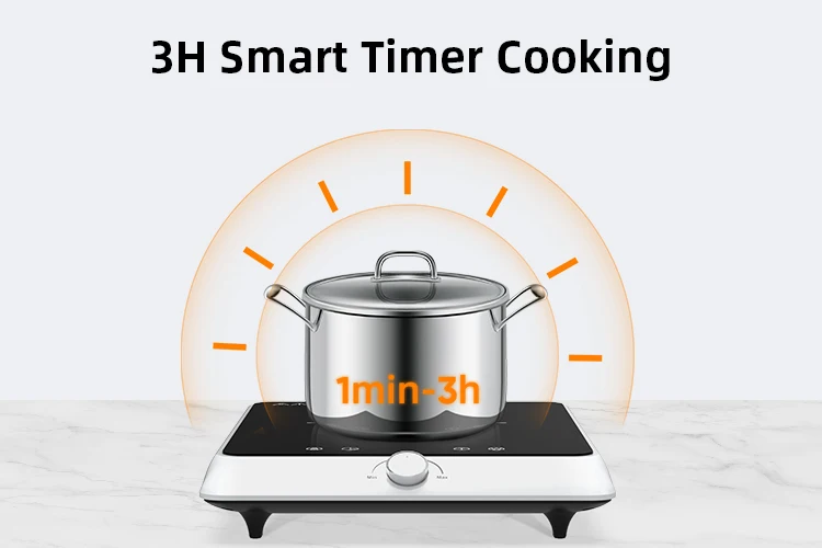2000w Touch Panel Induction Cooktop for Home Electric Stove