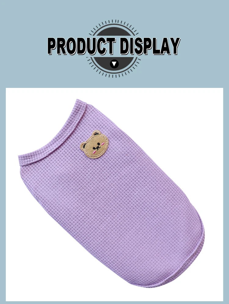 Spring Summer Autumn Winter Small Clothes Pet Accessories Dog Cat Vest Clothes
