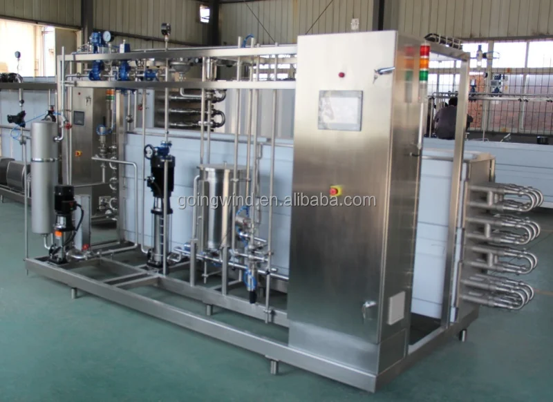 Automatic Honey Tubular Pasteurizer Auto Honey Tube in Tube Pasteurization Machine Syrup Sterilization Equipment for Sale