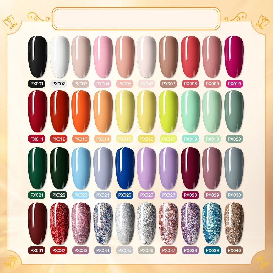 plain color nail designs