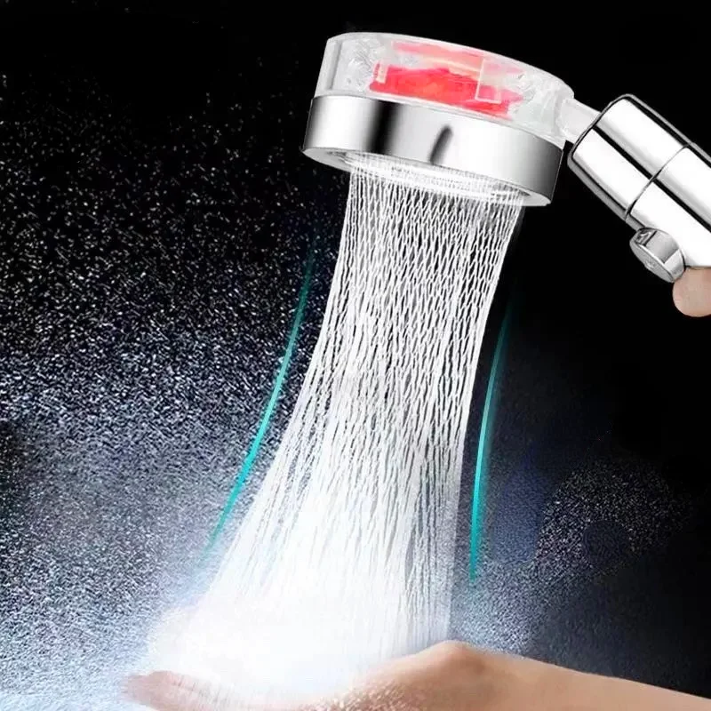 Bathroom Accessories Shower Head Water Saving Flow 360 Rotating Small