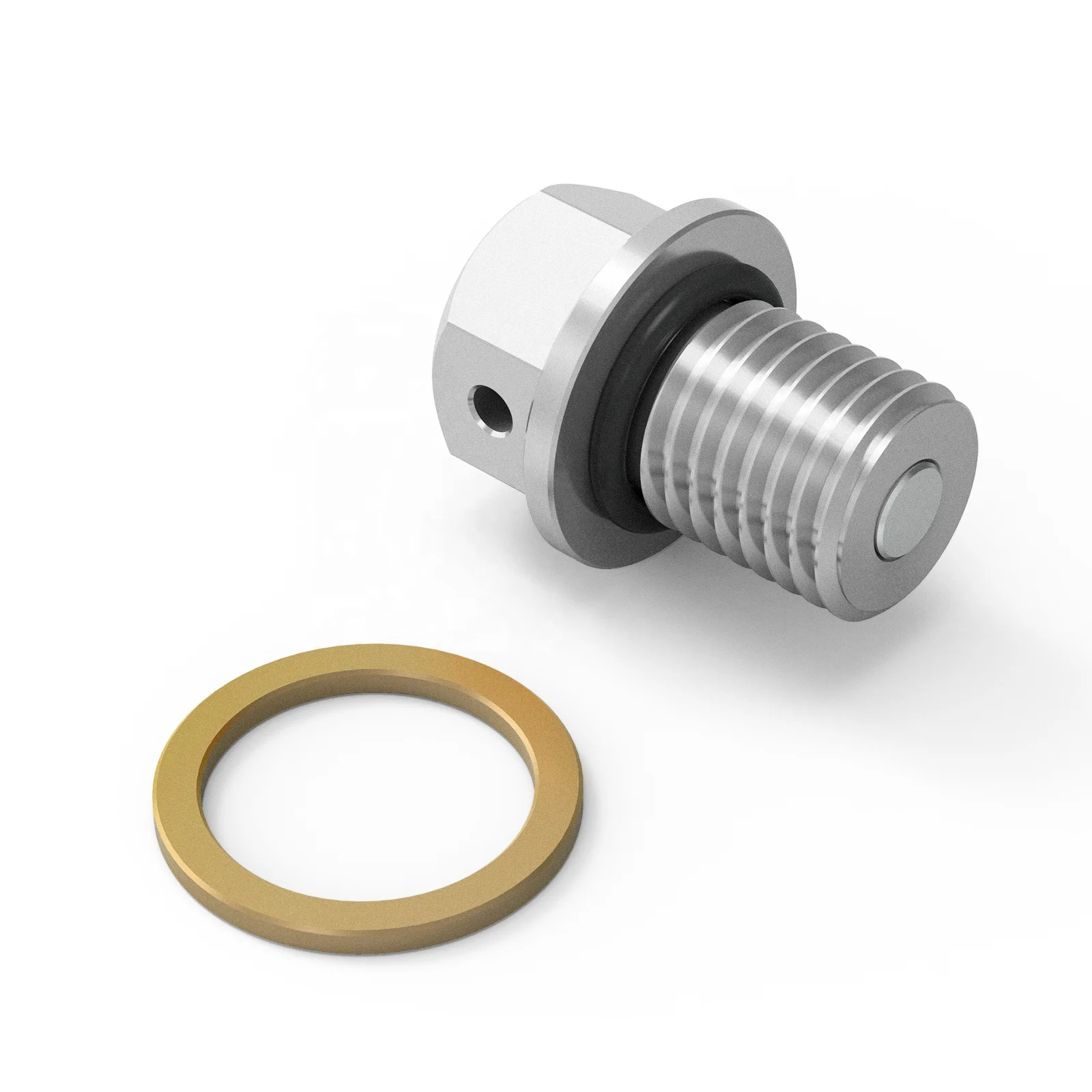 Tappi Scarico Olio M10.4-1.25mm - Kit Con 3 Pezzi Per Auto Moto Barca