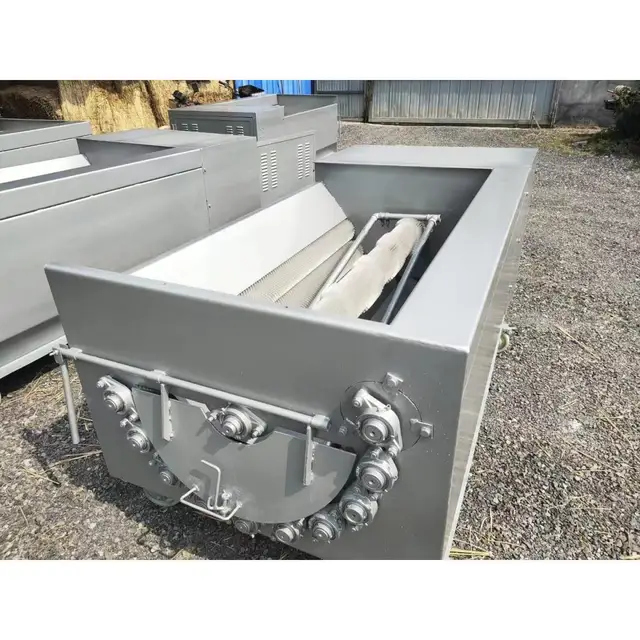 Chinese Factory Price Long Service Life Small 3KW 380V Fruit and Vegetable Washing Machine for Snack Factory & Winery