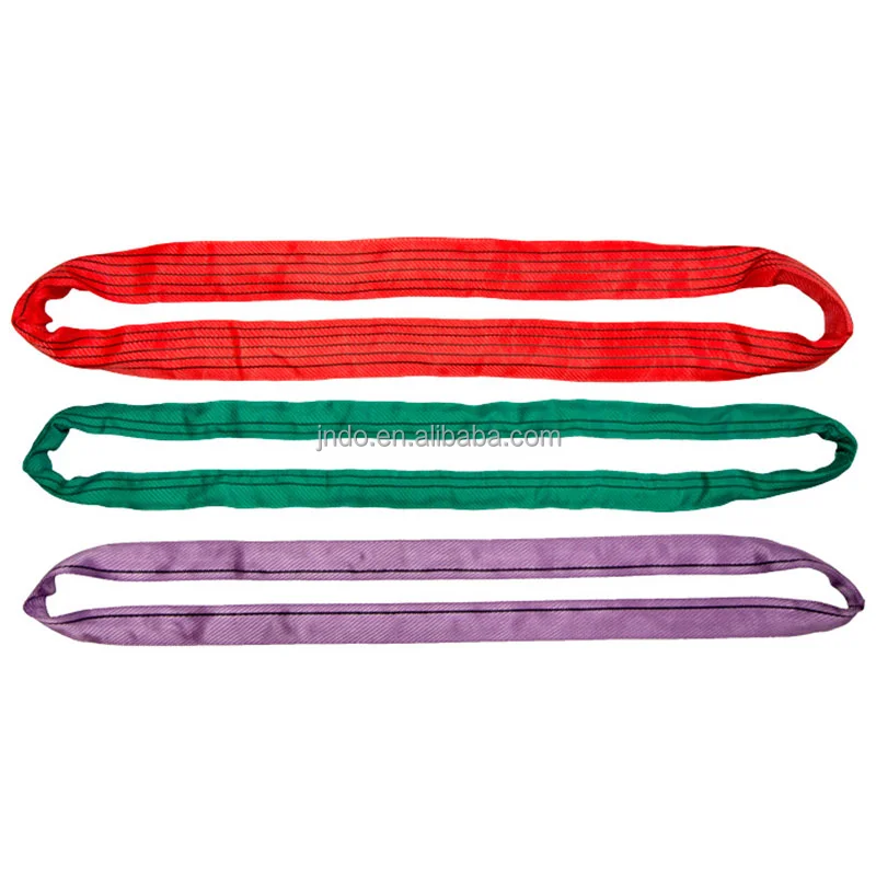 Круглый строп. Round Polyester Lifting Slings 30т/5m. Round Sling. Round Sling: 1mtr 2000kg Green endless. Lifting Sling.