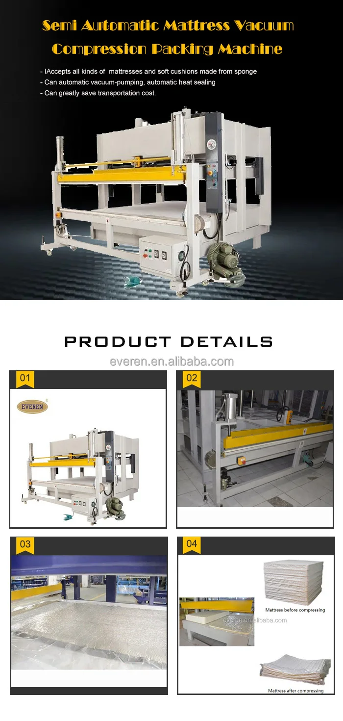 EVEREN Semi-Automatic Mattress Vacuum Compression Packing Machine