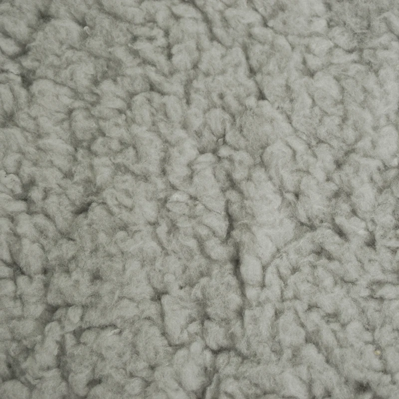 Wholesale Winter Clothing Fabric Oeko-tex 100% Polyester Fake Sheep Lamb Faux Fur Fleece Wool Sherpa Fabric for Winter Clothes