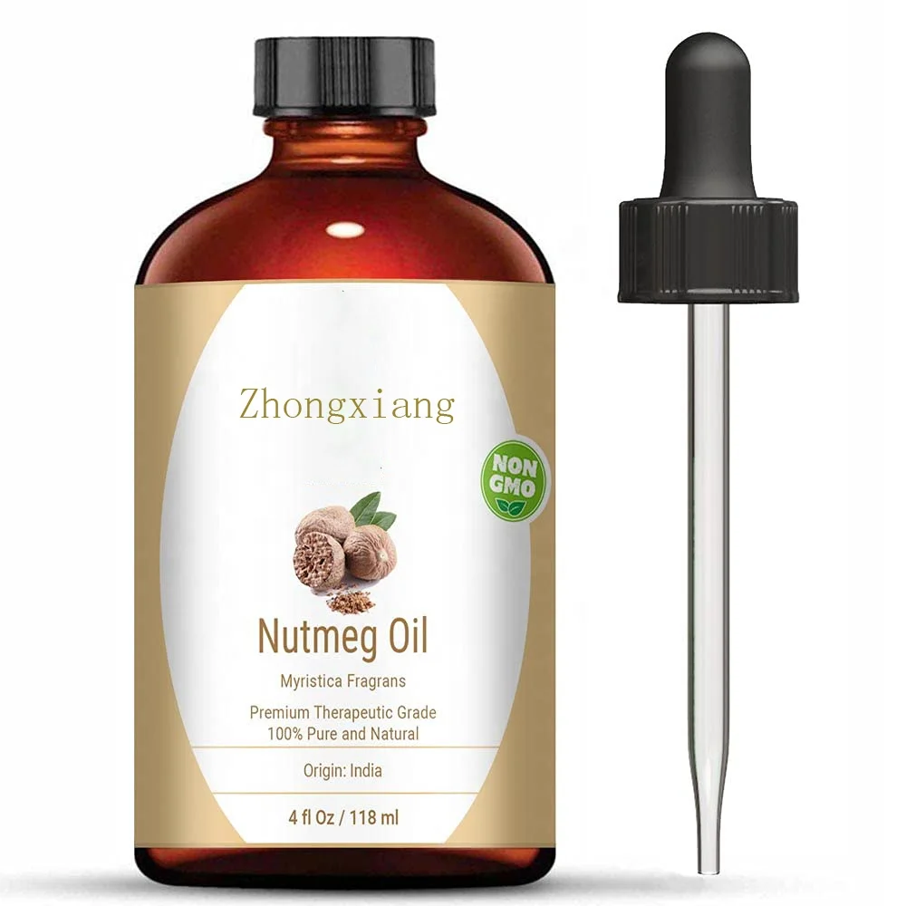 Nutmeg (myristica Fragrans)pure Essential Oil Therapeutic Grade Penang