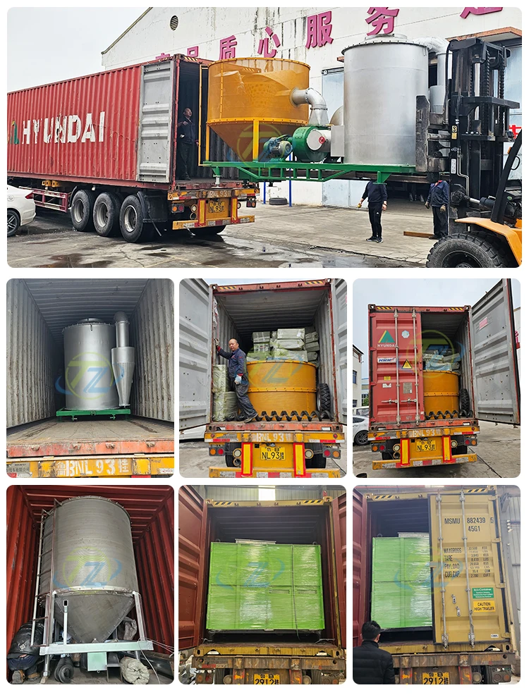 15t Capacity Rice Maize Dryer Mobile Small Corn Grain Dryer with Steel Motor/Engine for Farms and Manufacturing Plants