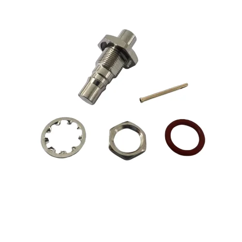 High Performance QMA-KYB3 With Thread Coaxial Connector QMA Female Connector for RG141 Communication Cable