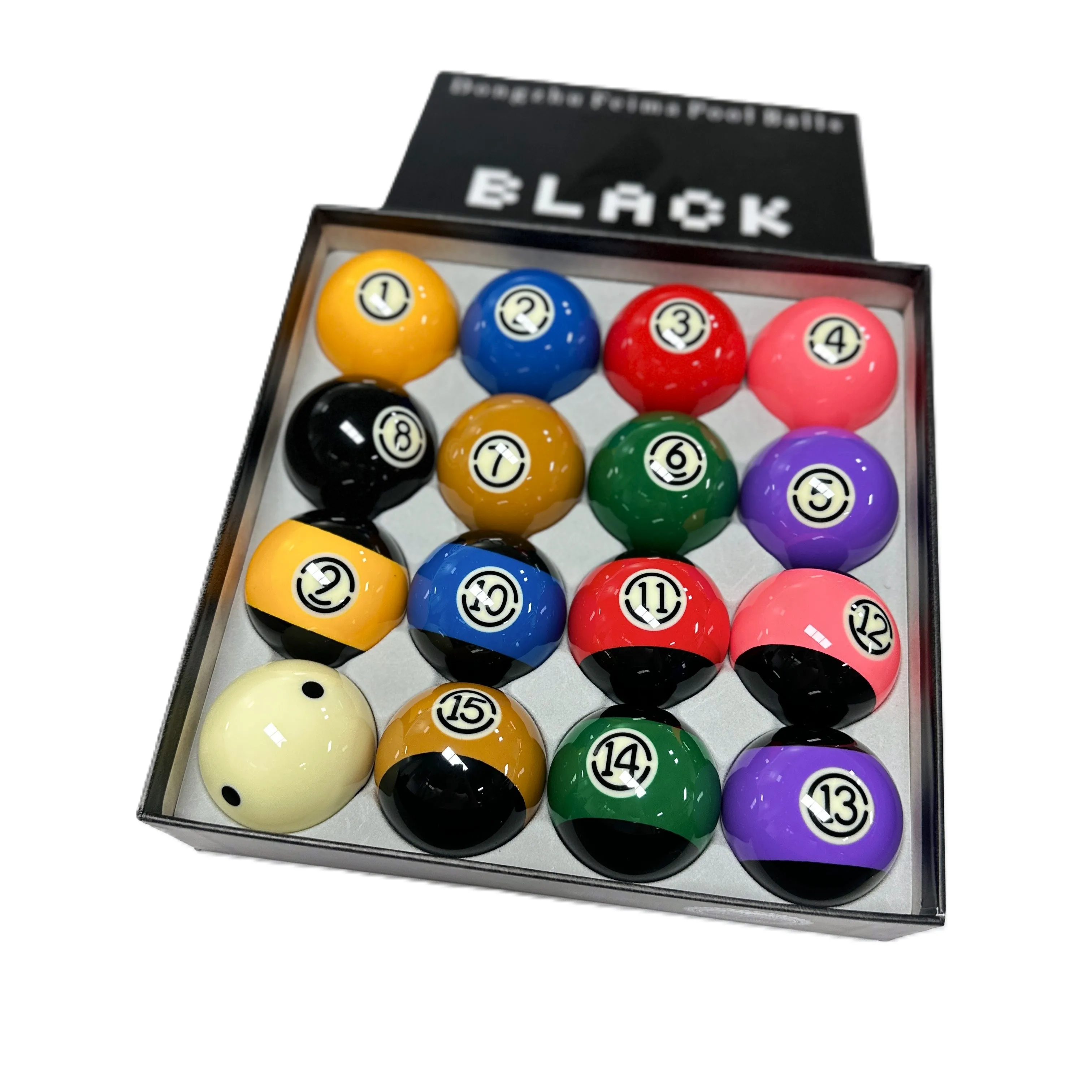 Professional Billiard Pool Balls - High End 8A Resin Set
