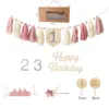 6 pz set rosa