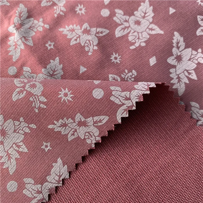 Индивидуальная эластичная одноцветная ткань T400 150D с принтом высококачественная для курток и