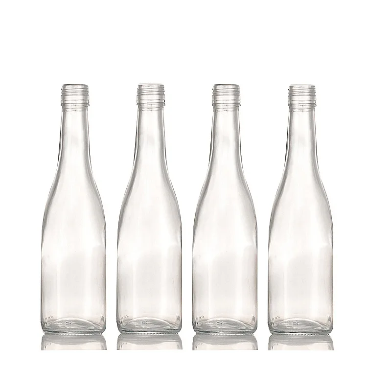 187ml 375ml 500ml 750ml Glass Beer Wine Bottles Amber Green Vodka Seal Wine Empty Glass Bottle