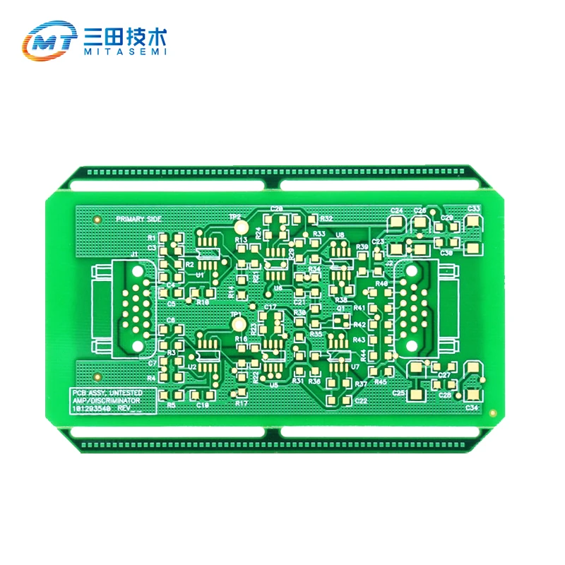 Custom 94V0 Rigid Printed Circuit Board PCBA fabrication Immersion Gold PCB with Gerber File