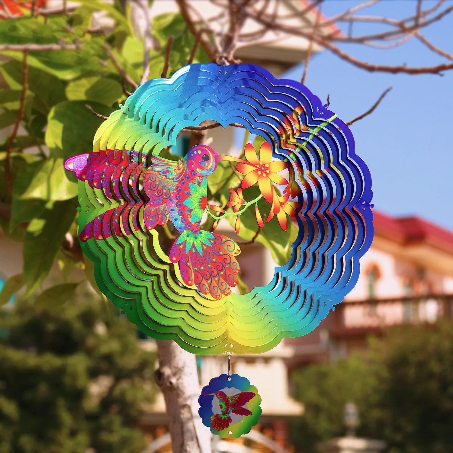 Garden Outdoor Hanging Animal Bird Wind Spinner Sublimation Buy Bird