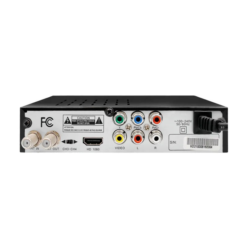 Korean Atsc Set Top Box FTA Digital Tv Receiver Streaming Device Set Top Box Tv Box Atsc Receiver