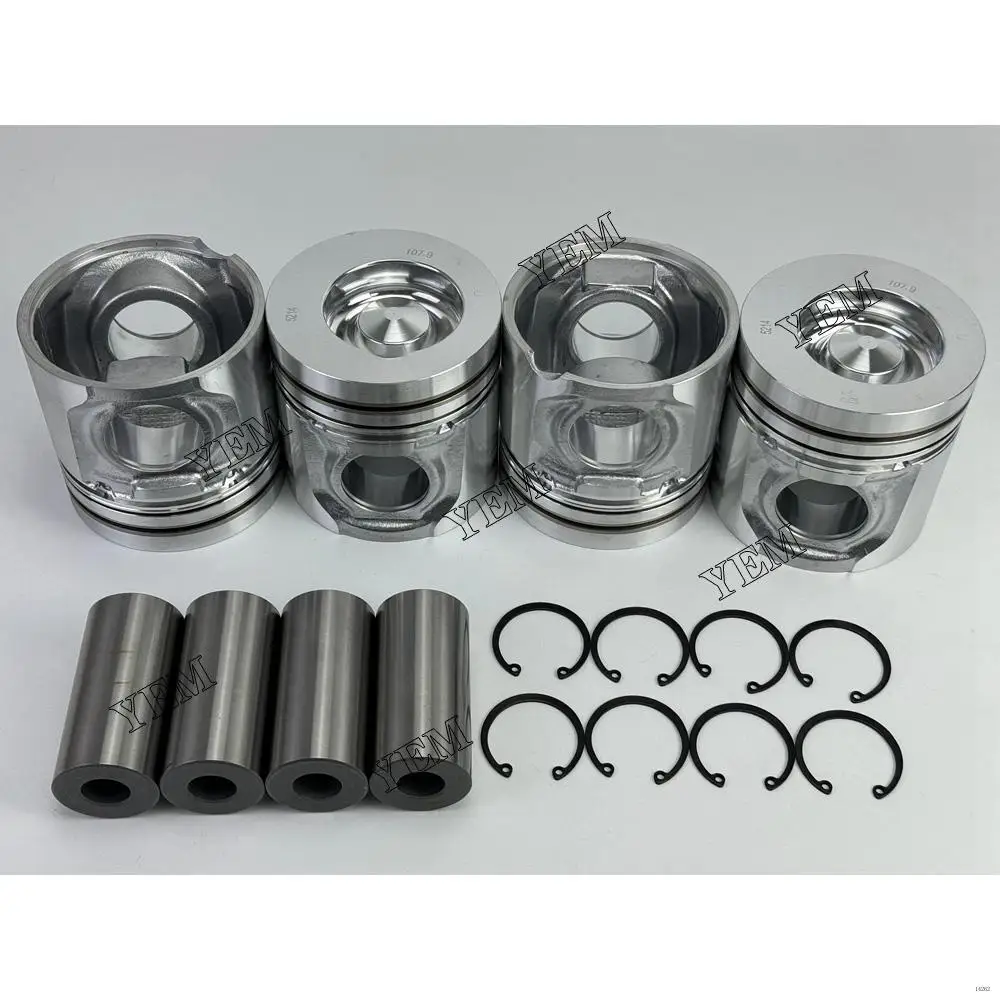 Cylinder Piston Kit 04501353 04295313 04501346 Fit for Deutz BF4M1013 Tractor Excavator Mowers Engine Repair Parts Kit
