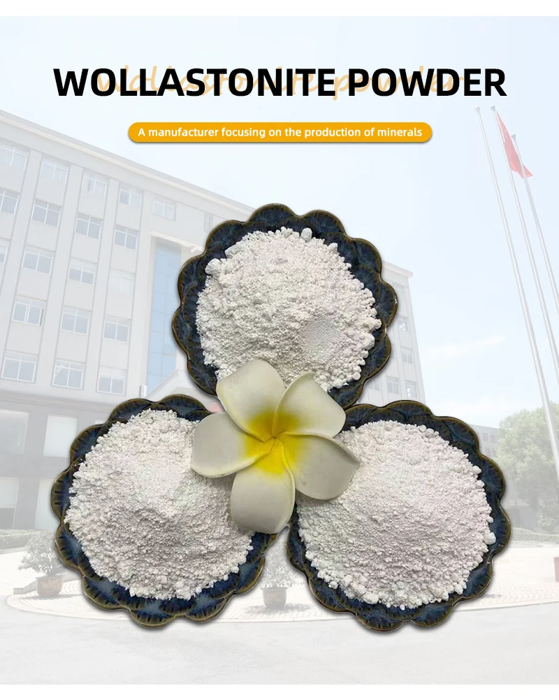 Factory wholesale white acicular wollastonite for deck paint ceramic rubber industry details