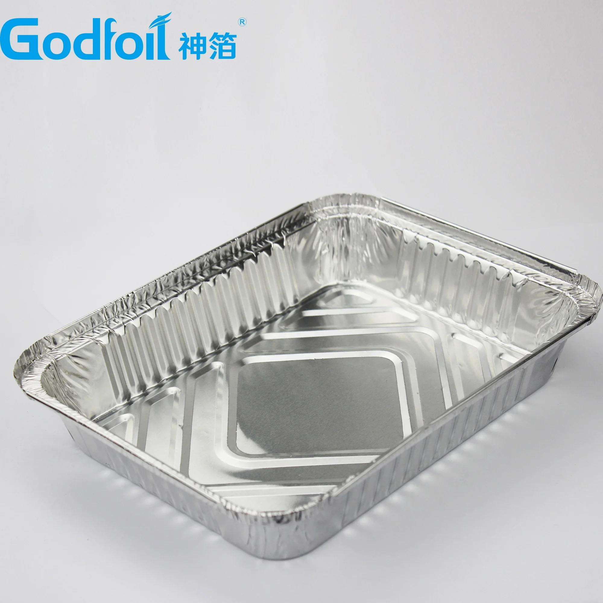 Disposable Aluminum Foil Container Pan for Turkey Platter(id