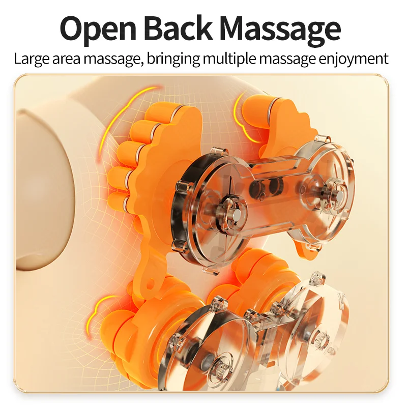 2023 Hot Sale Best Seller Car Seat Chair Massager Electric Back Heated