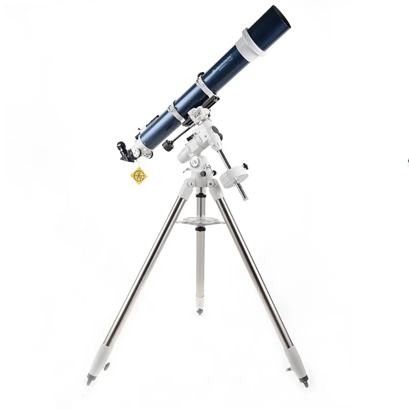 Omni XLT 120 Refractor Astronomical Telescope CG-4 Equatorial Mount and 1.75-inch Stainless Tripod