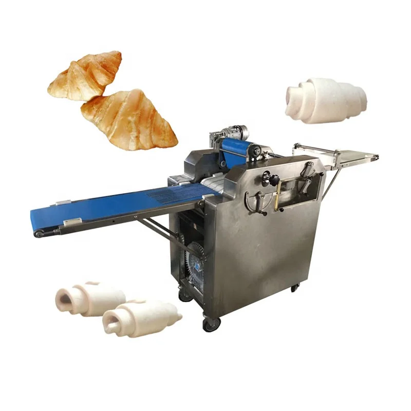 Croissant Machine Dough Sheet Roller Full Automatic Bread Croissant Production Line Price