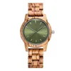 Men's zebra wood green surface