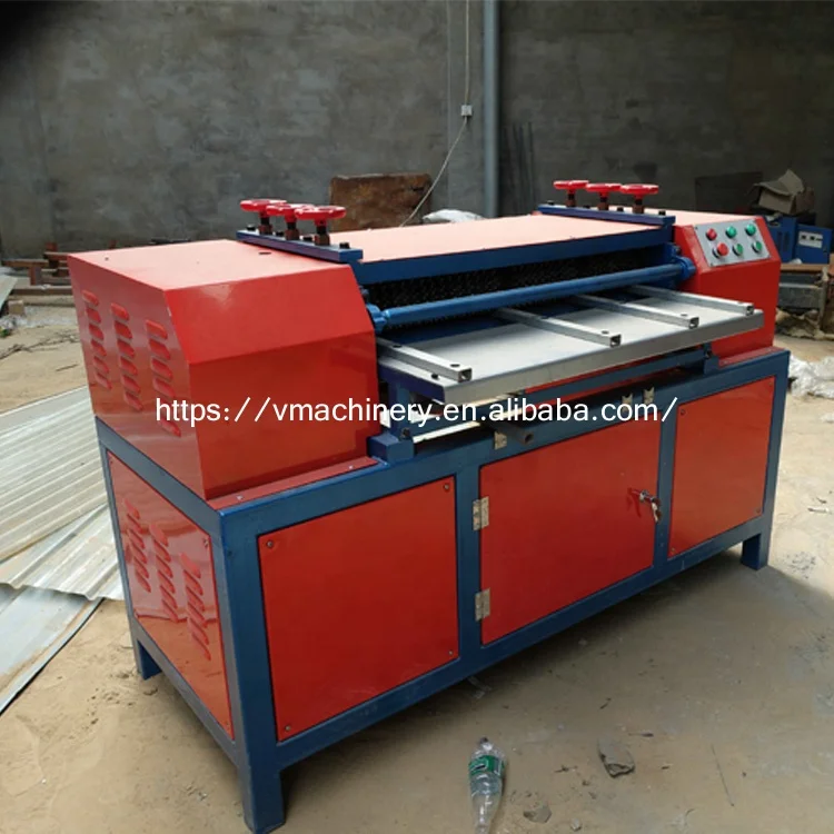 V-1200P Fully Automatic Scrap Air Conditioner Radiator Recycling Line Copper Aluminum Separator Plant Radiator
