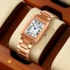 Rose gold steel band