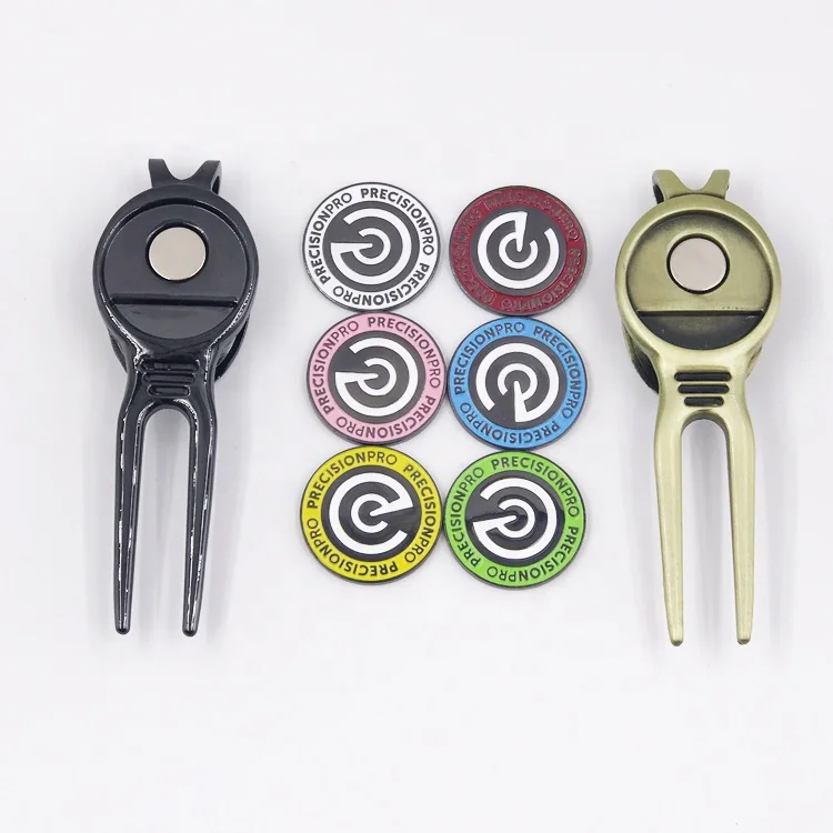 Custom Design Golf Accessories Gifts Box With Golf Divot Tool Ball Marker details
