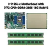 MBD + 7F72 CPU x1Pcs + 16GB 2666mhz x8Pcs